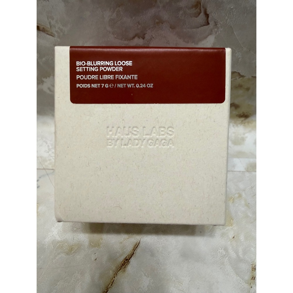 Haus Labs Bio-Blurring Loose Setting Powder Cocoa Talc-Free 7g New